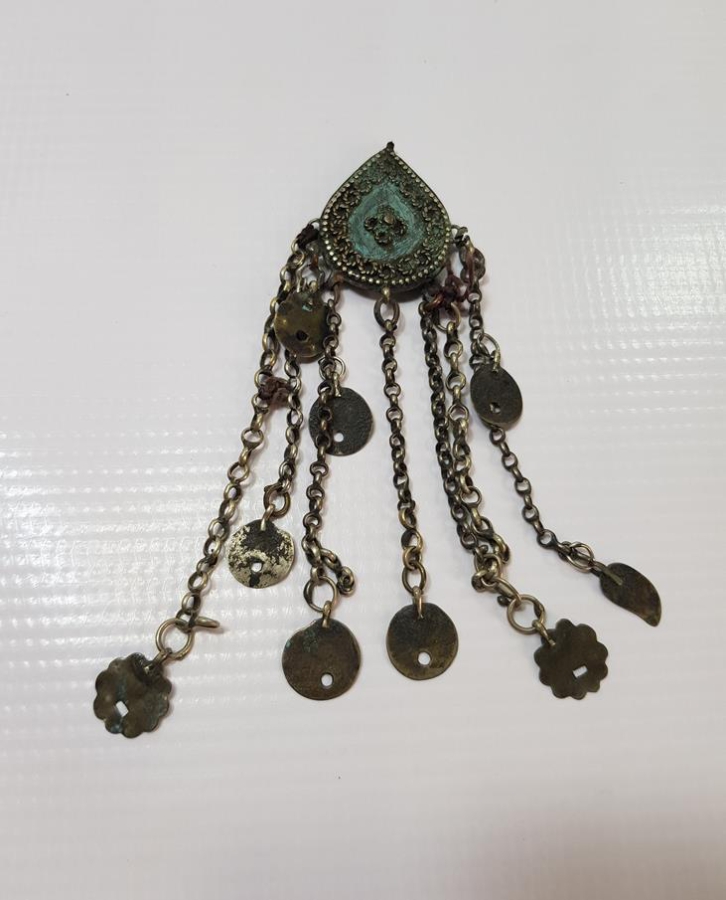 OSMANLI DÖNEMİ GÜMÜŞ FES SÜSÜ