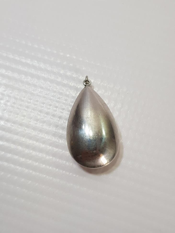 ÜZERİNDE NAZAR DUASI YAZILI GÜMÜŞ KOLYE UCU