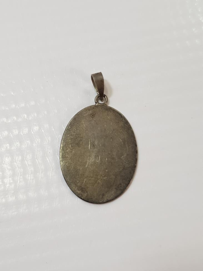 MAŞALLAH YAZILI GÜMÜŞ KOLYE UCU