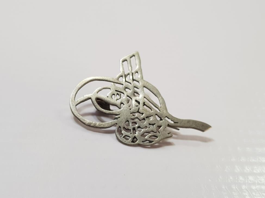 OSMANLI DÖNEMİ TUĞRA FORMLU BROŞ