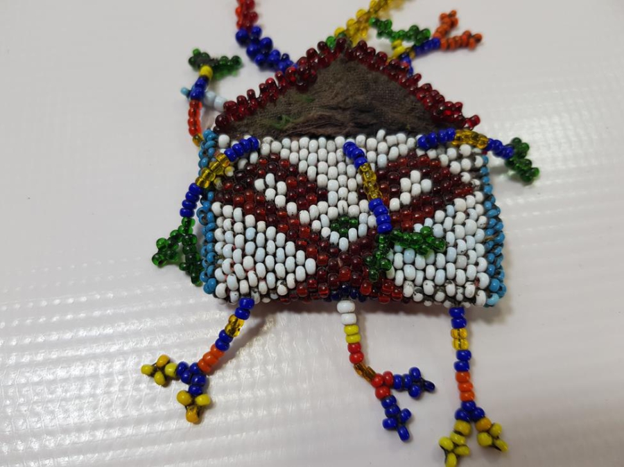 OSMANLI DÖNEMİ BONCUK İŞLEME HAMAYIL