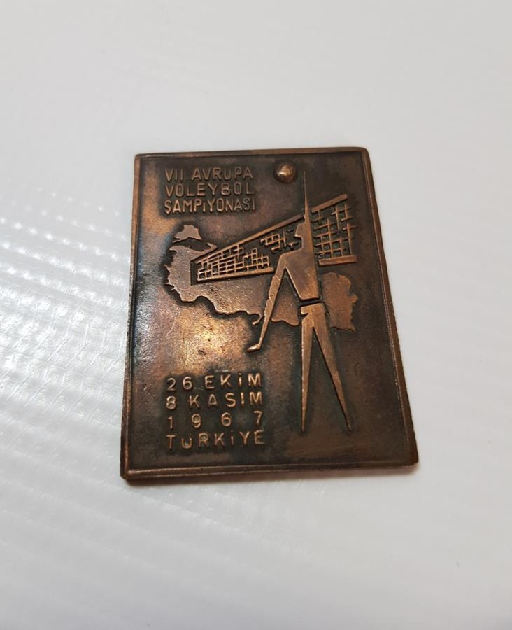 1967 AVRUPA VOLEYBOL ŞAMPİYONASI BRONZ MADALYA