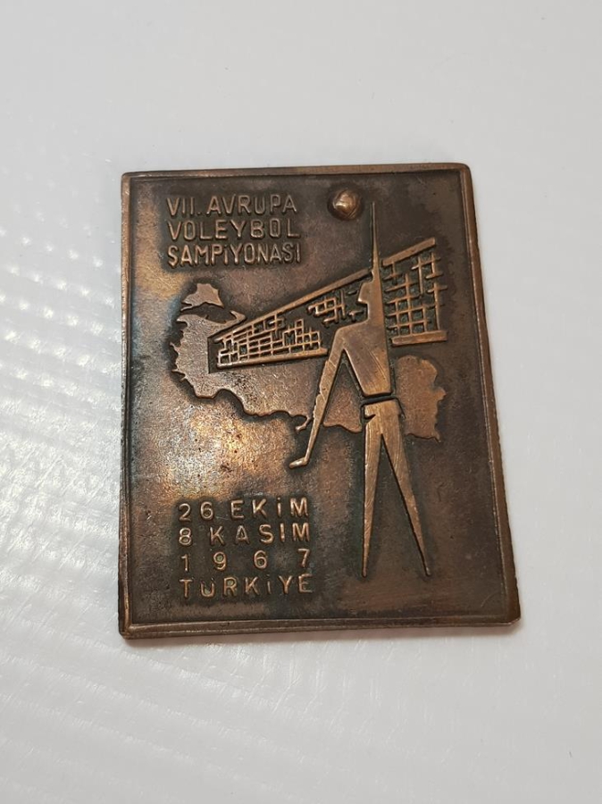 1967 AVRUPA VOLEYBOL ŞAMPİYONASI BRONZ MADALYA