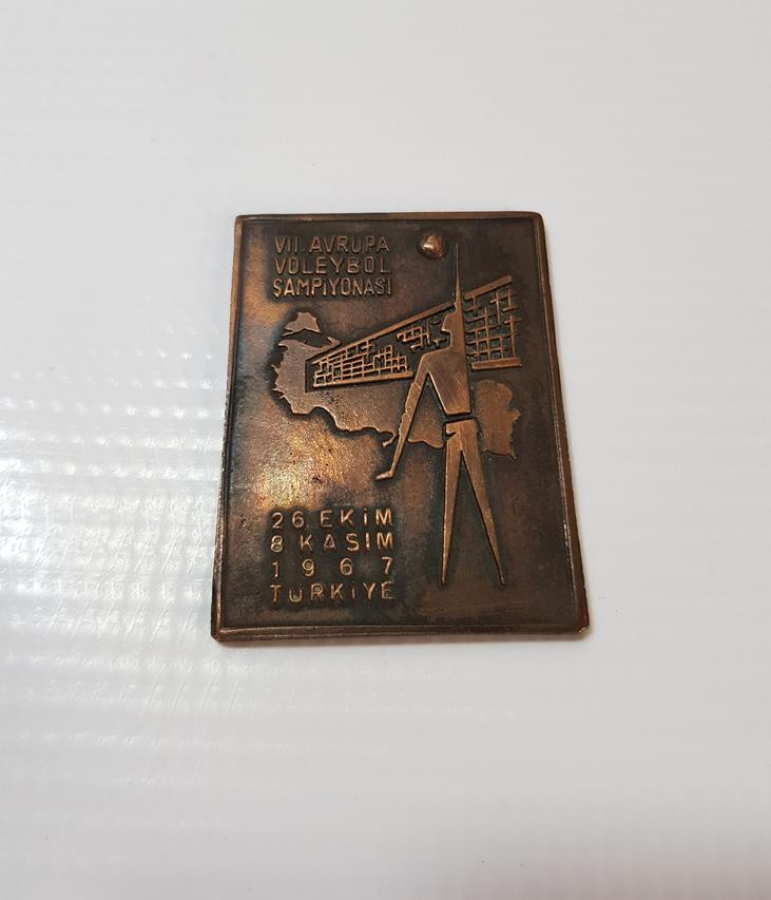 1967 AVRUPA VOLEYBOL ŞAMPİYONASI BRONZ MADALYA