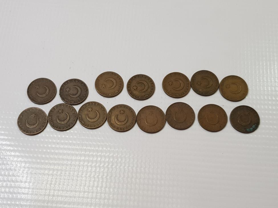 1958-1972 ARASI FULL SERİ 10 KURUŞ LOTU