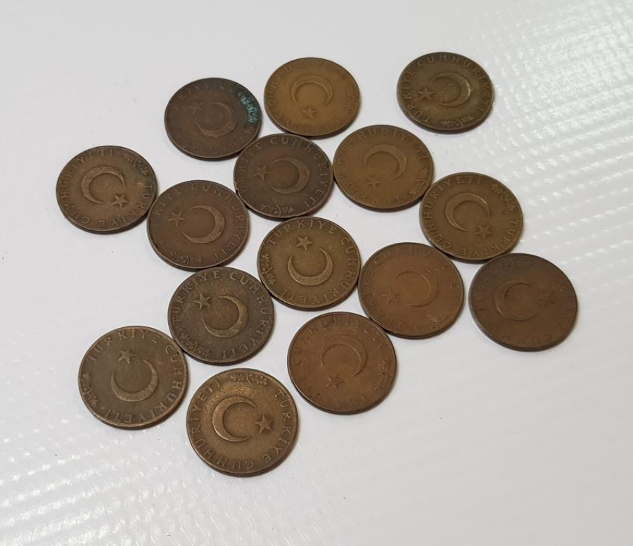 1958-1972 ARASI FULL SERİ 10 KURUŞ LOTU