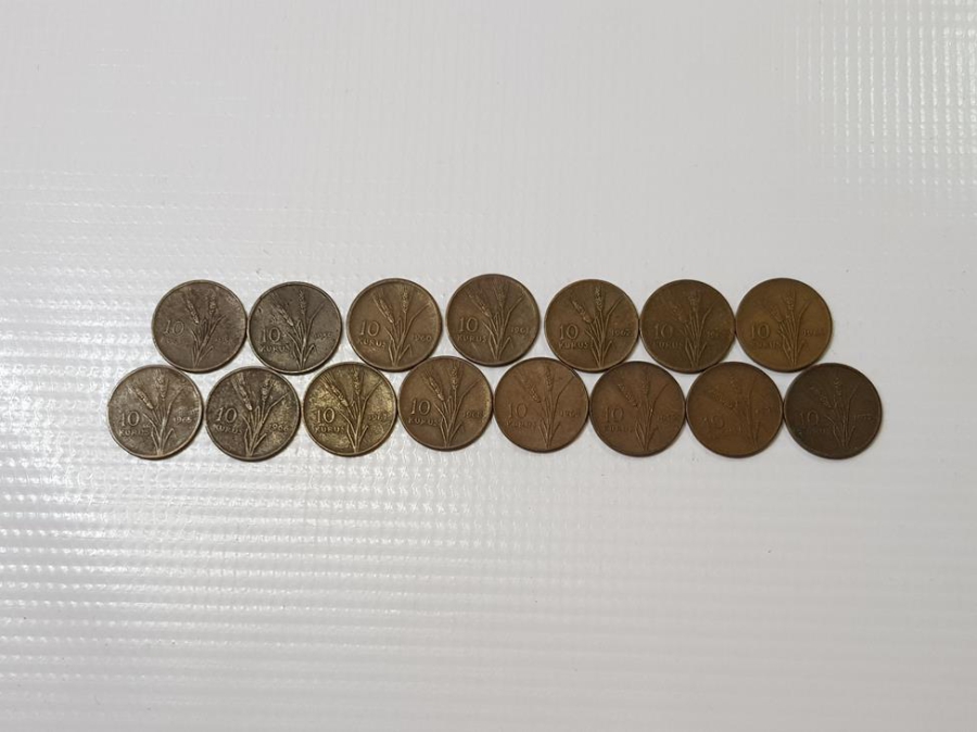 1958-1972 ARASI FULL SERİ 10 KURUŞ LOTU