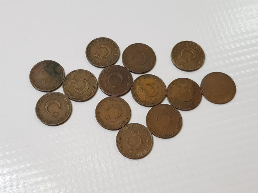 1958-1974 ARASI FULL SERİ 5 KURUŞ LOTU