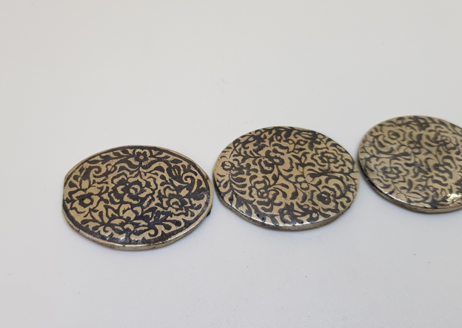 OSMANLI DÖNEMİ SAVAT İŞÇİLİKLİ KOLYE PARÇALARI LOTU