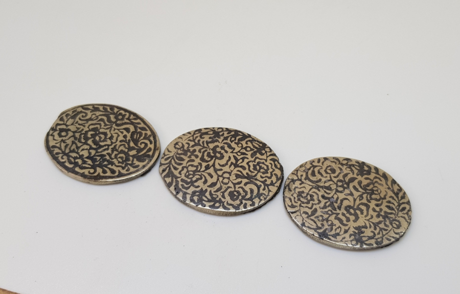 OSMANLI DÖNEMİ SAVAT İŞÇİLİKLİ KOLYE PARÇALARI LOTU