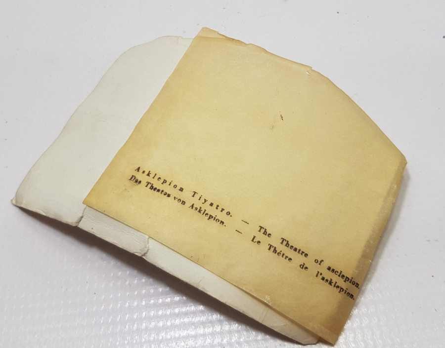 ANTİKA BERGAMA ASKLEPİON ANTİK TİYATRO FOTOĞRAFI