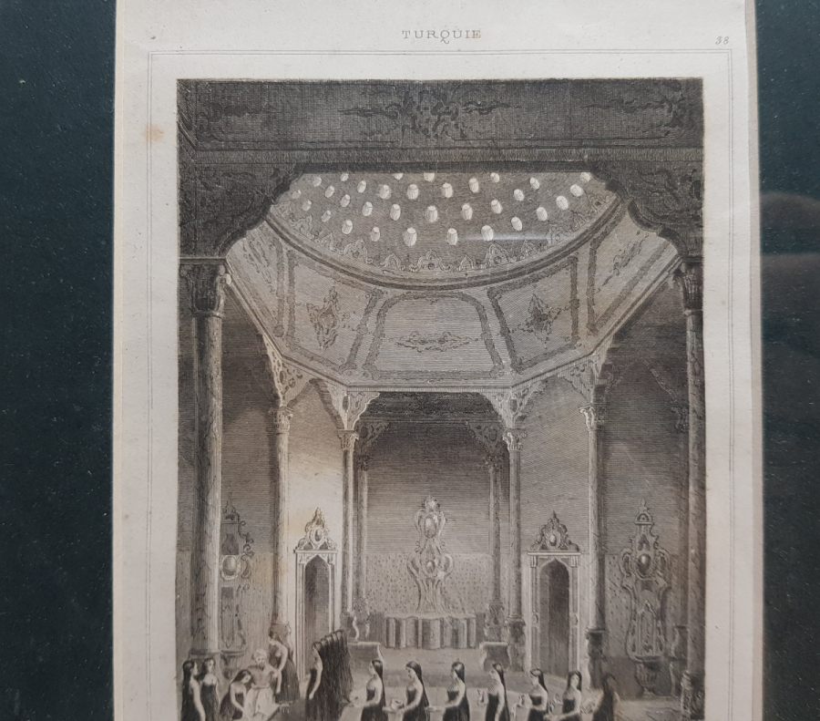 HAREM GÖRSELLİ OSMANLI DÖNEMİ GRAVÜR