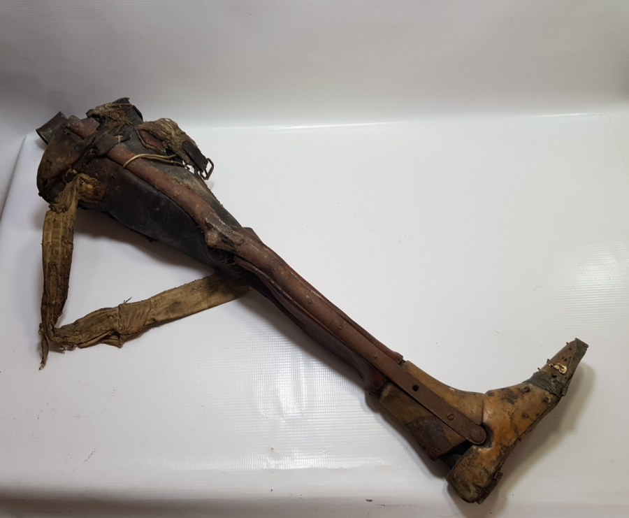 1. DÜNYA SAVAŞI DÖNEMİ ÇOK NADİR TAHTA BACAK - TAKMA BACAK