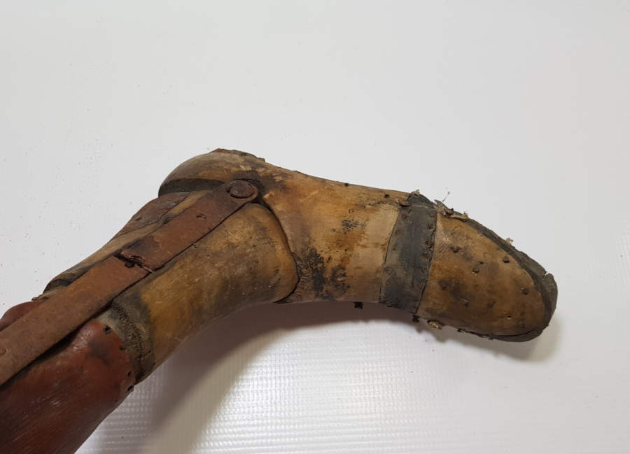 1. DÜNYA SAVAŞI DÖNEMİ ÇOK NADİR TAHTA BACAK - TAKMA BACAK