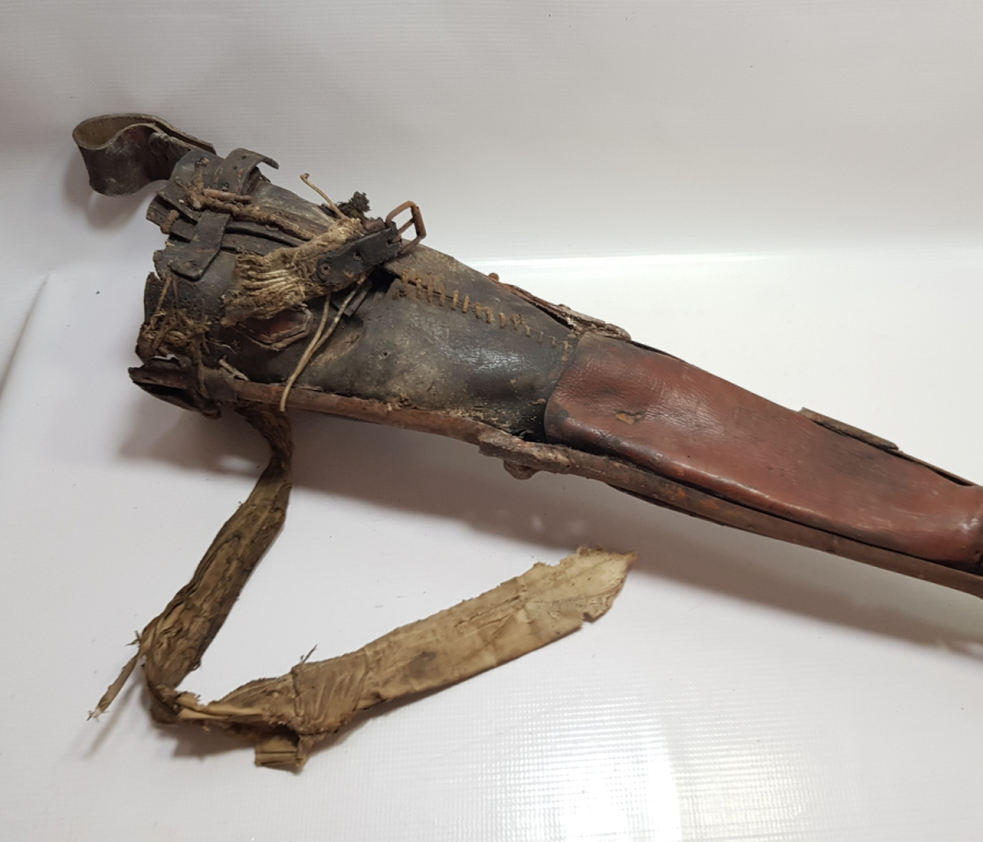 1. DÜNYA SAVAŞI DÖNEMİ ÇOK NADİR TAHTA BACAK - TAKMA BACAK