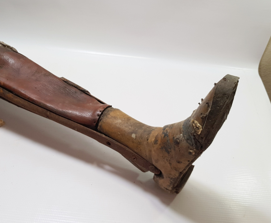 1. DÜNYA SAVAŞI DÖNEMİ ÇOK NADİR TAHTA BACAK - TAKMA BACAK