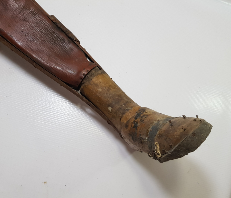 1. DÜNYA SAVAŞI DÖNEMİ ÇOK NADİR TAHTA BACAK - TAKMA BACAK