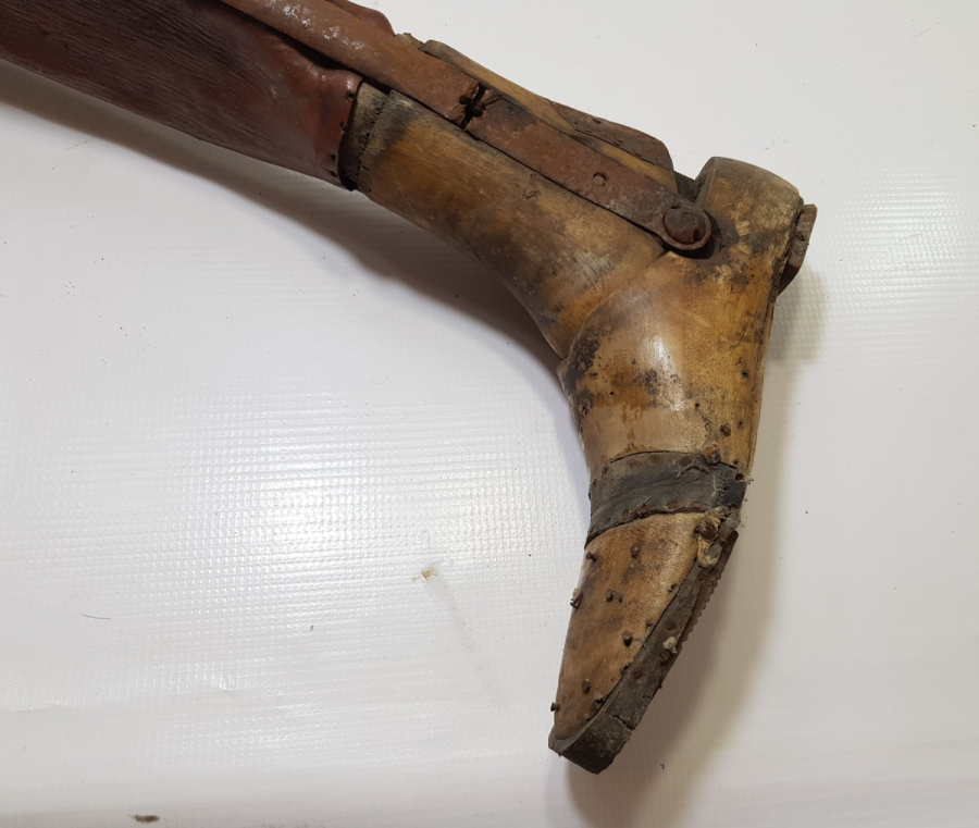 1. DÜNYA SAVAŞI DÖNEMİ ÇOK NADİR TAHTA BACAK - TAKMA BACAK