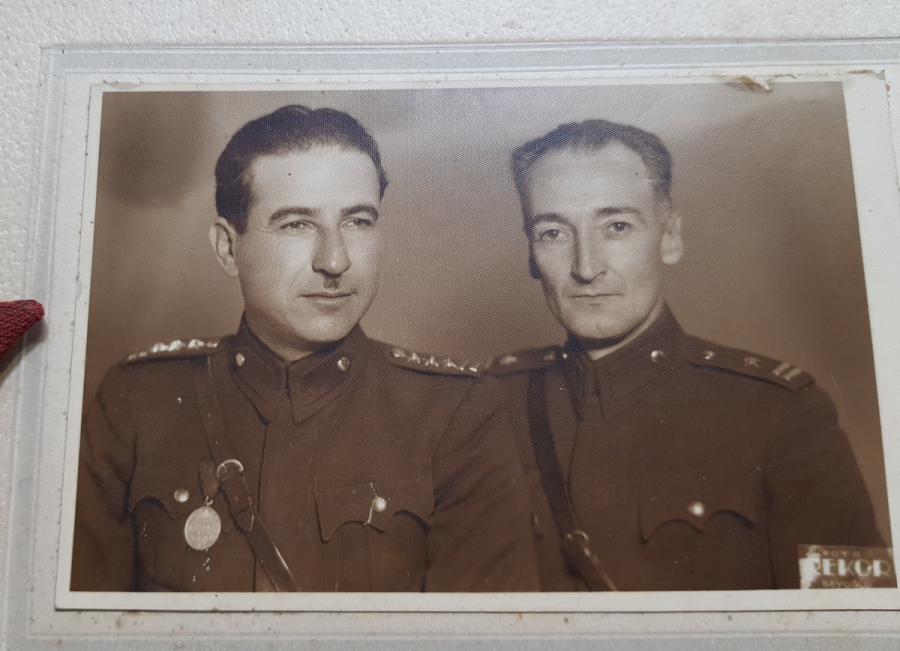 ORİJİNAL İSTİKLAL MADALYASI VE MADALYALI SUBAYLAR FOTOĞRAFI