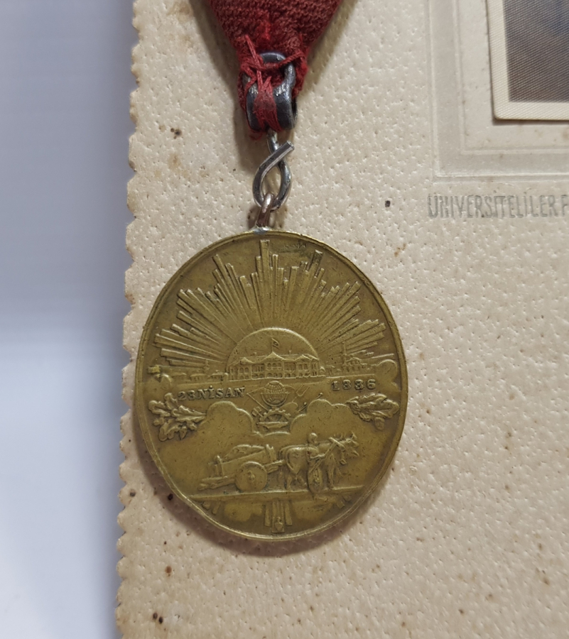 ORİJİNAL İSTİKLAL MADALYASI VE MADALYALI SUBAYLAR FOTOĞRAFI