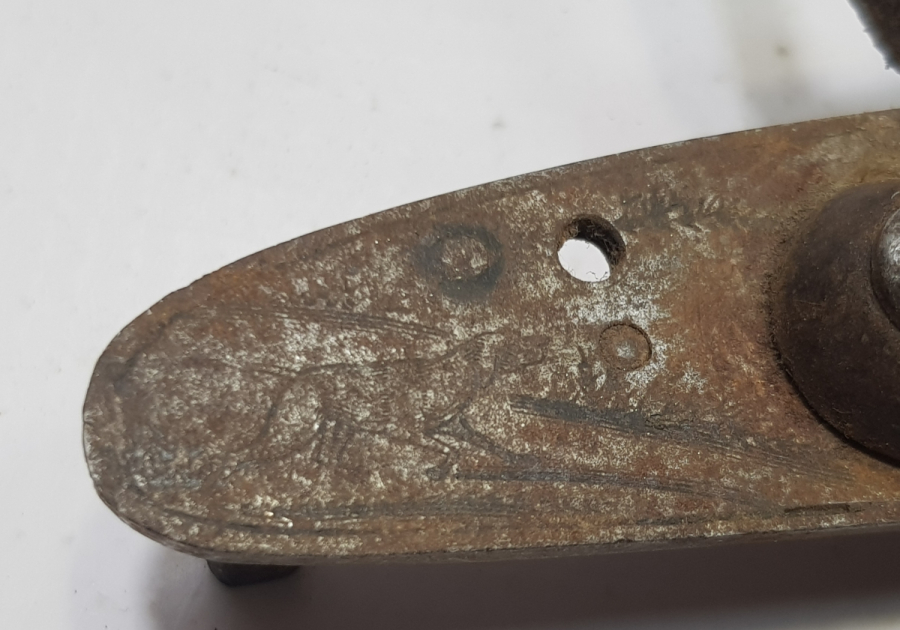 OSMANLI DÖNEMİ ÇİFT DOLMA TÜFEK ÇAKMAĞI