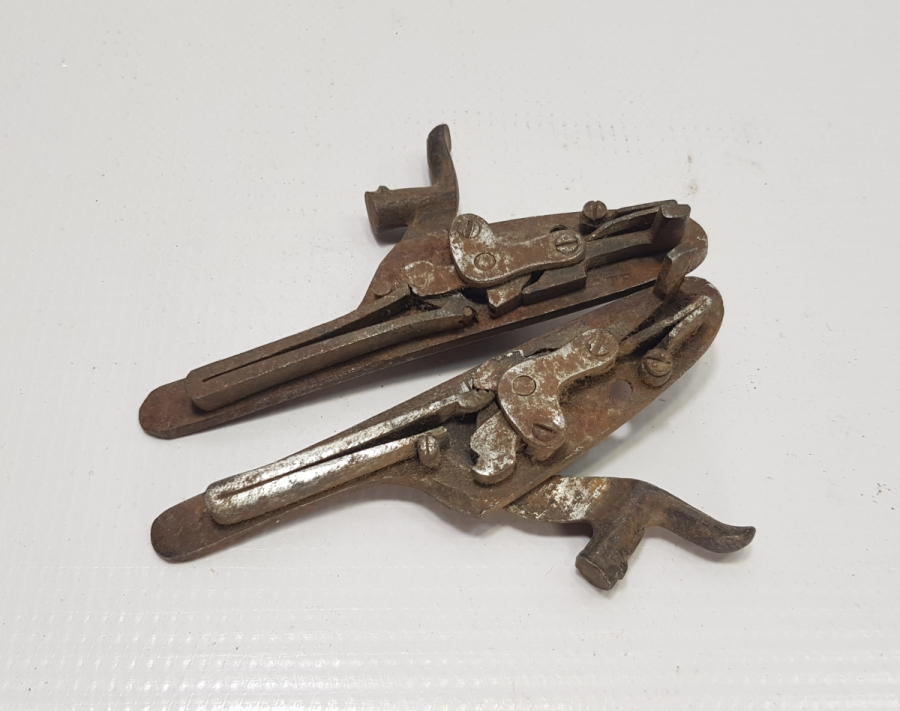 OSMANLI DÖNEMİ ÇİFT DOLMA TÜFEK ÇAKMAĞI