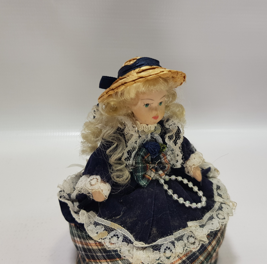 TAŞ BEBEK GÖRSELLİ ANTİKA KUTU