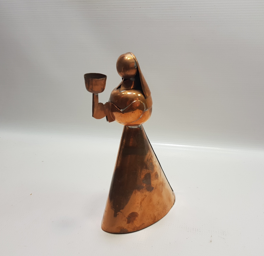 MERYEM ANA FORMUNDA YAPILMIŞ ANTİKA MUMLUK