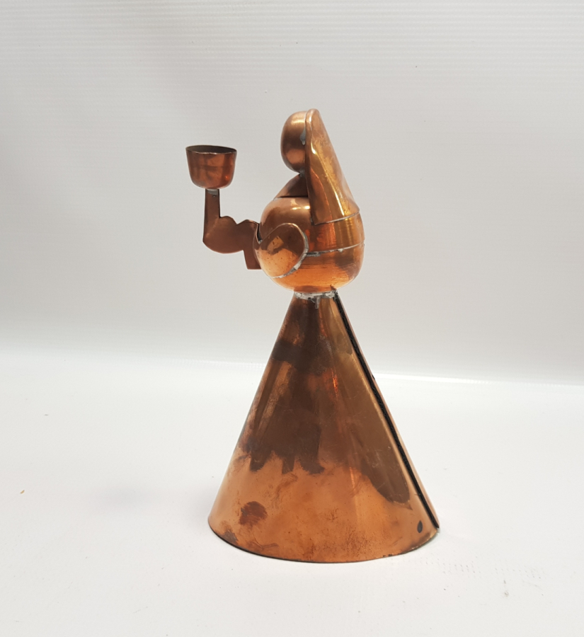 MERYEM ANA FORMUNDA YAPILMIŞ ANTİKA MUMLUK