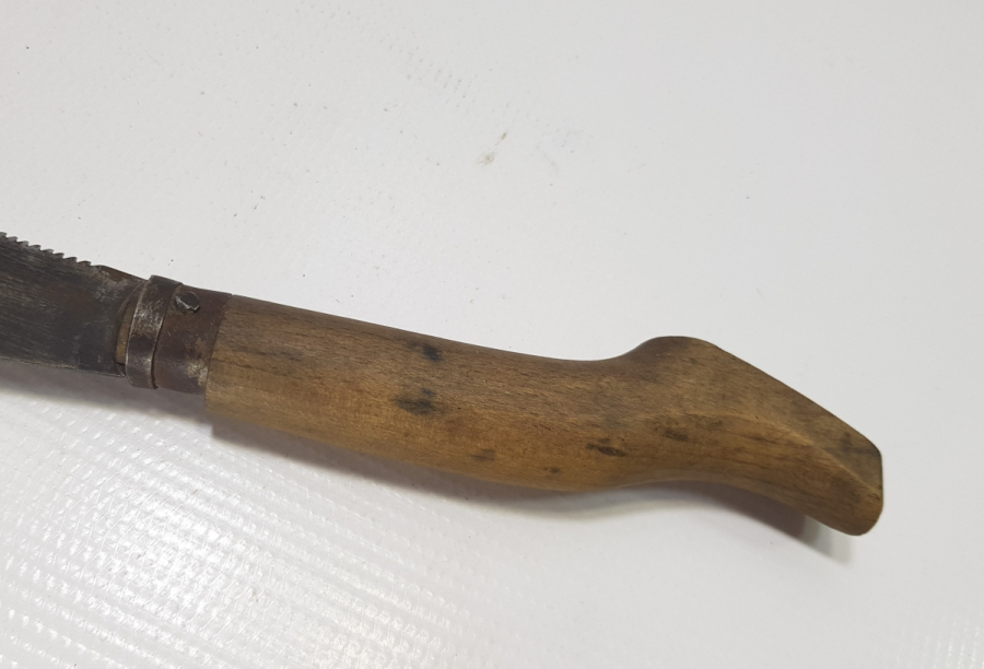 İBRAHİM USTA YAPIMI BURSA İŞİ ANTİKA BAĞ BIÇAĞI