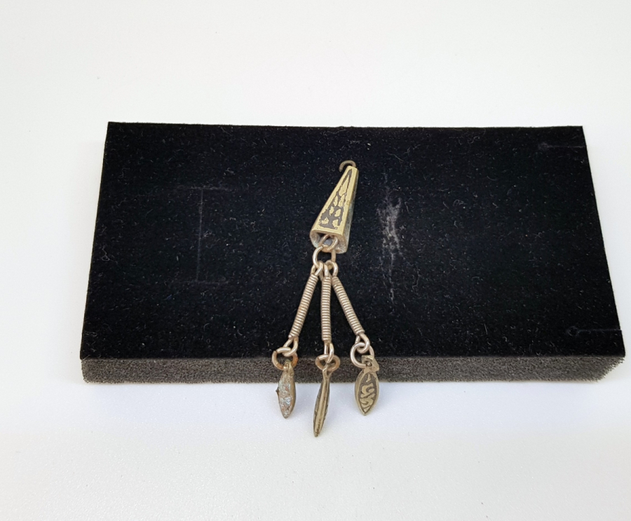 OSMANLI DÖNEMİ SAVAT İŞÇİLİKLİ TESPİH PÜSKÜLÜ