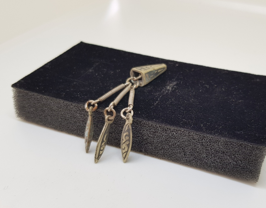 OSMANLI DÖNEMİ SAVAT İŞÇİLİKLİ TESPİH PÜSKÜLÜ