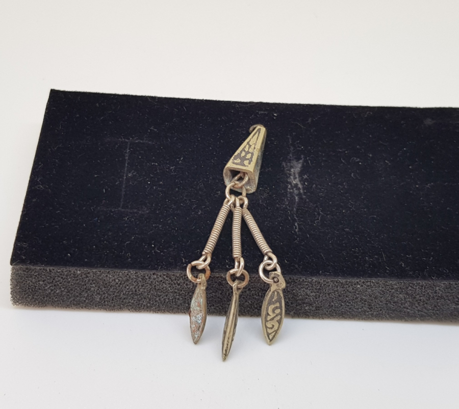 OSMANLI DÖNEMİ SAVAT İŞÇİLİKLİ TESPİH PÜSKÜLÜ