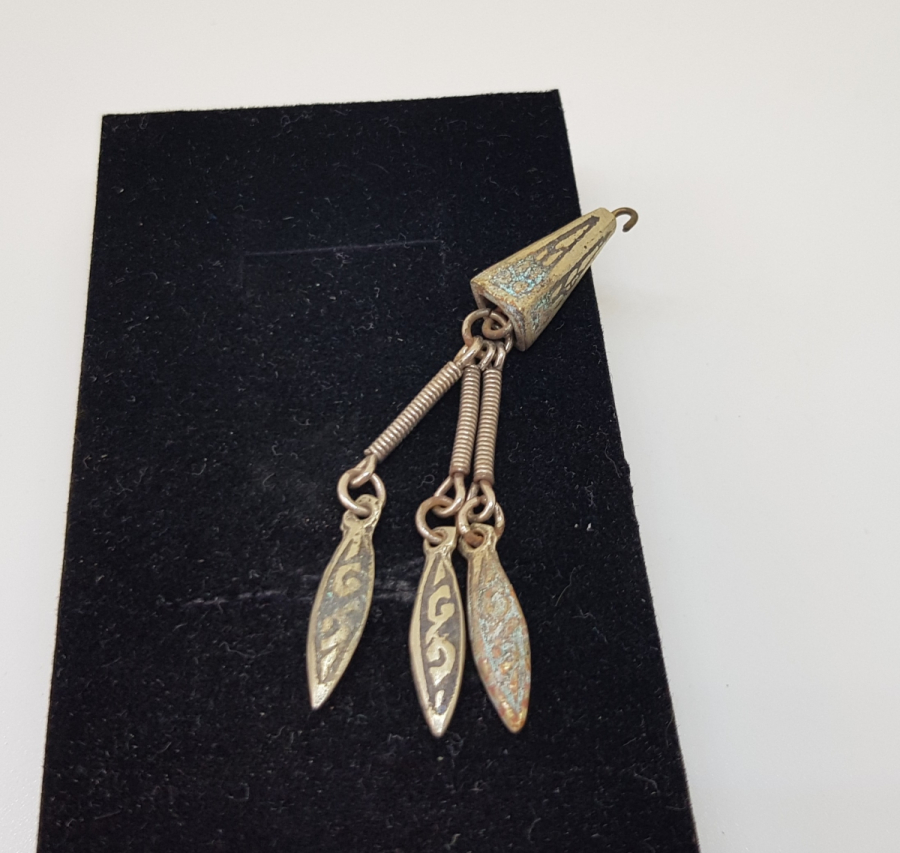 OSMANLI DÖNEMİ SAVAT İŞÇİLİKLİ TESPİH PÜSKÜLÜ