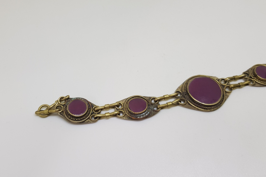 LAPİS TAŞLI TÜRKMEN İŞİ ANTİKA BİLEKLİK