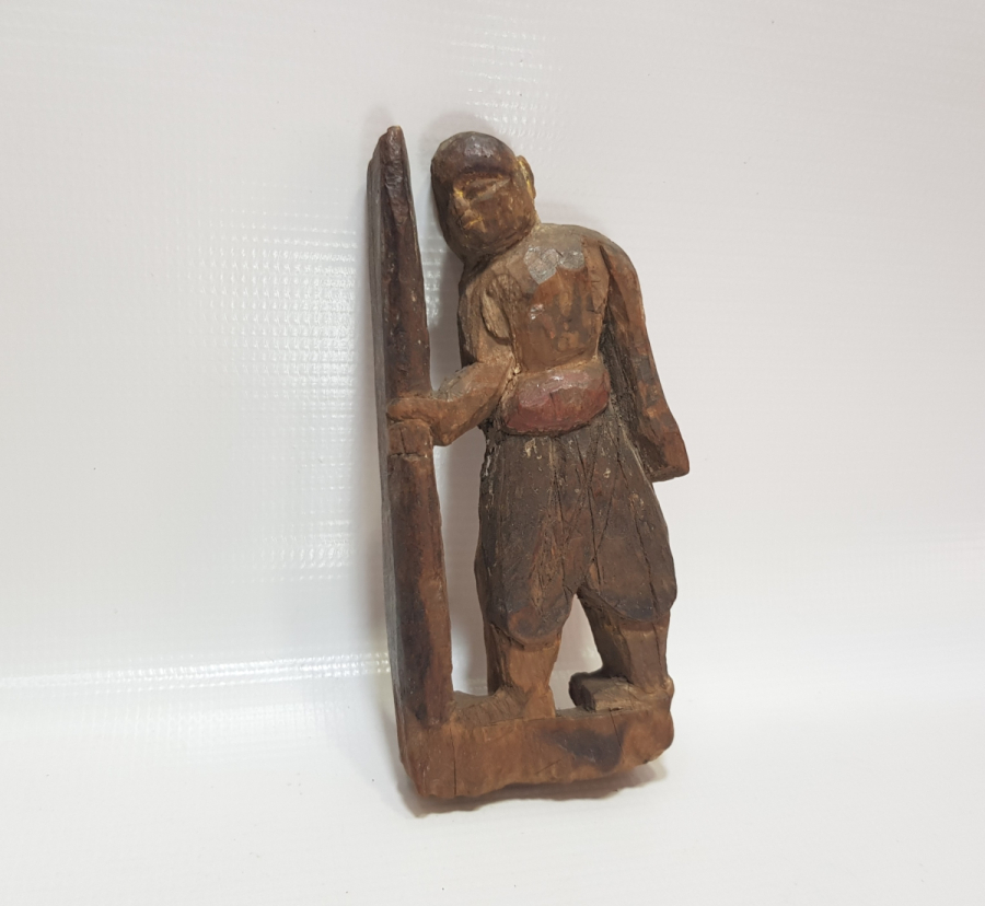 OSMANLI DÖNEMİ ÇOK NADİR ANADOLU ŞAMAN EL OYMA AHŞAP OBJE