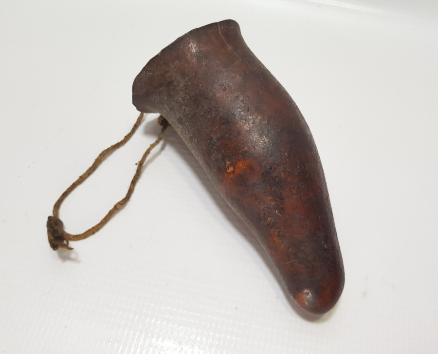 OSMANLI DÖNEMİ EL YAPIMI NADİR KAĞNI YAĞDANLIĞI