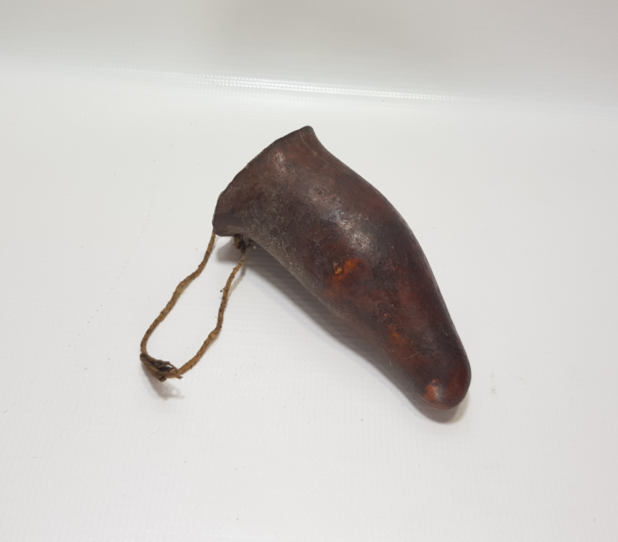 OSMANLI DÖNEMİ EL YAPIMI NADİR KAĞNI YAĞDANLIĞI