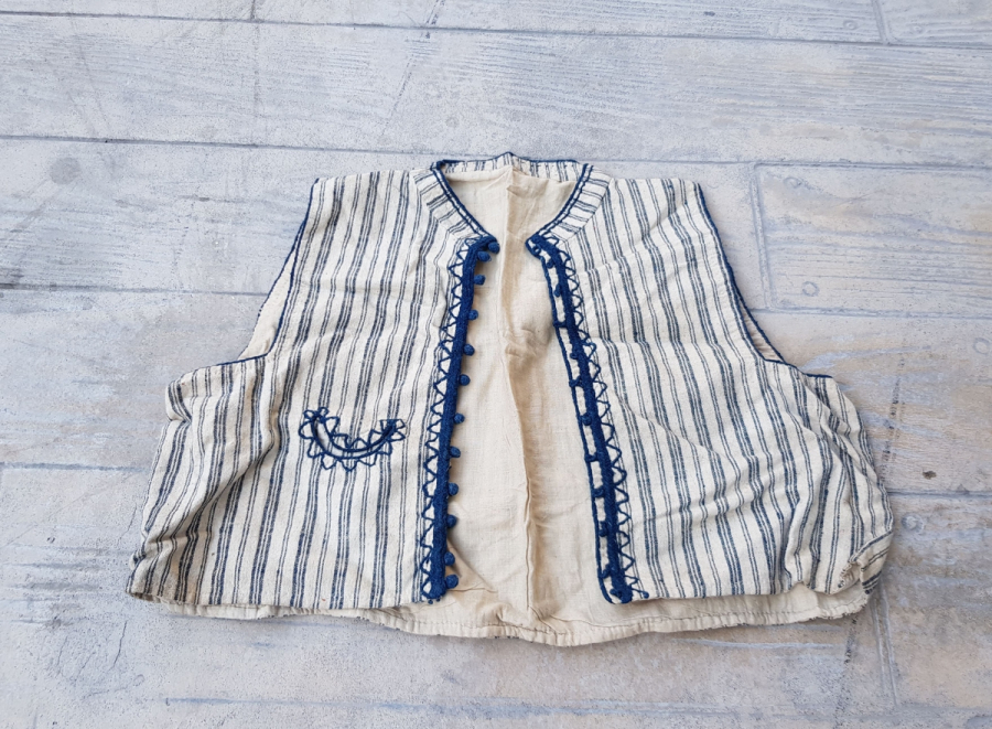 OSMANLI DÖNEMİ EL DOKUMA BALKAN İŞİ YELEK