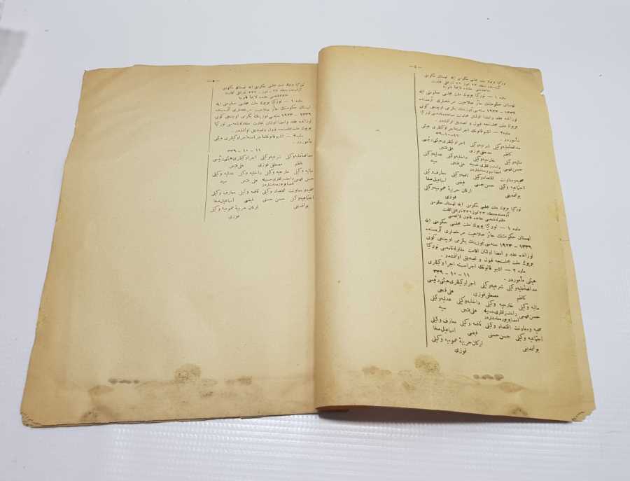 1928 YILI ÖNCESİ NADİR BÜYÜK MİLLET MECLİSİ TUTANAKLARI