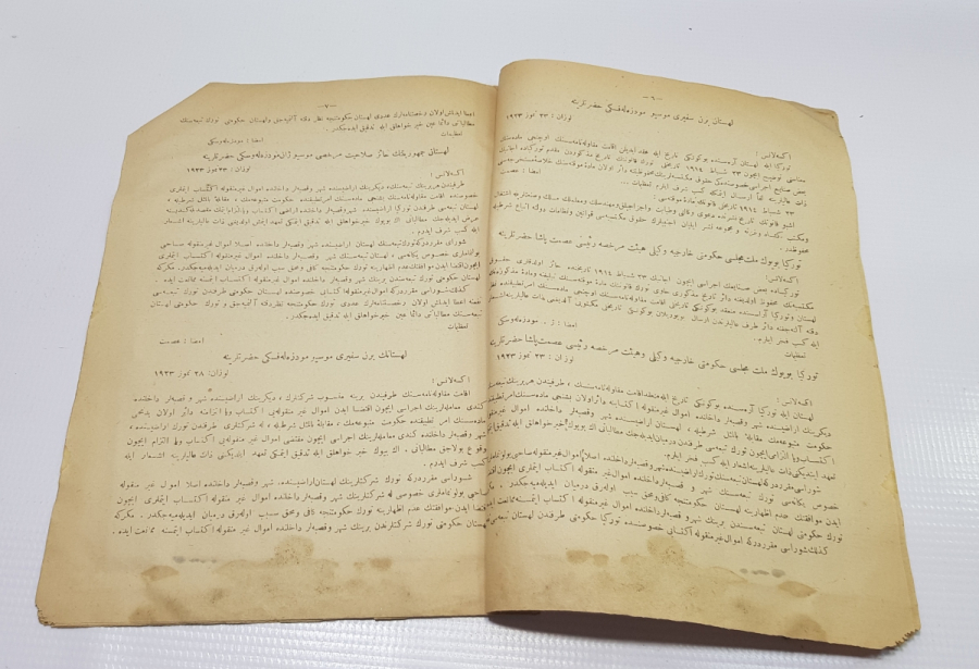 1928 YILI ÖNCESİ NADİR BÜYÜK MİLLET MECLİSİ TUTANAKLARI