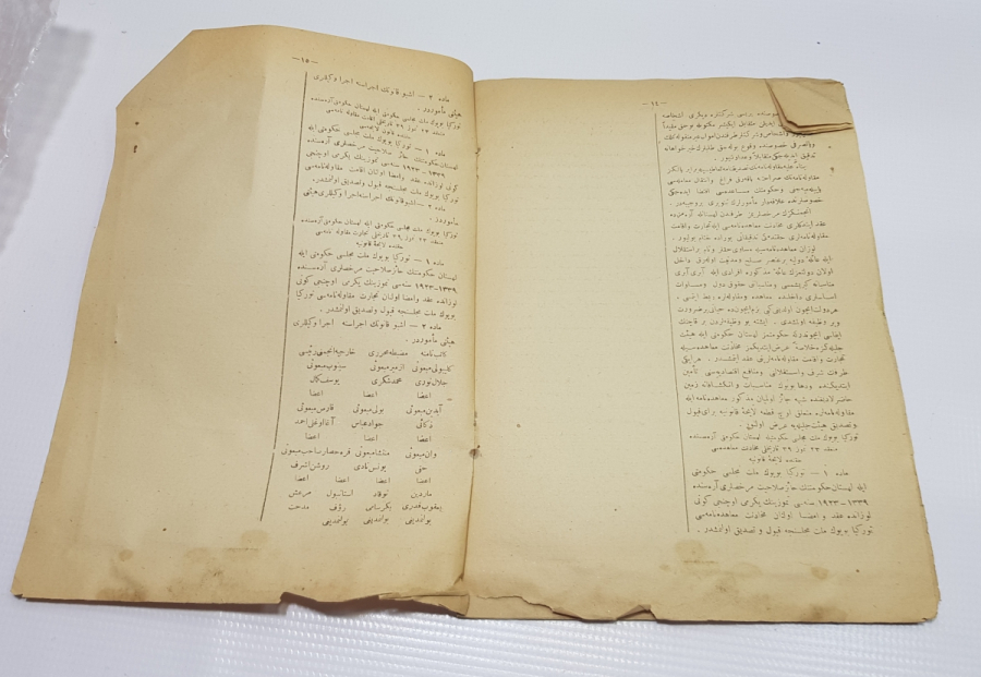 1928 YILI ÖNCESİ NADİR BÜYÜK MİLLET MECLİSİ TUTANAKLARI