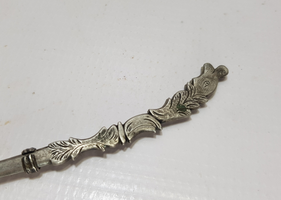 OSMANLI DÖNEMİ ÇOK NADİR TEKKE İŞİ GÜMÜŞ NARGİLE KÖZ MAŞASI