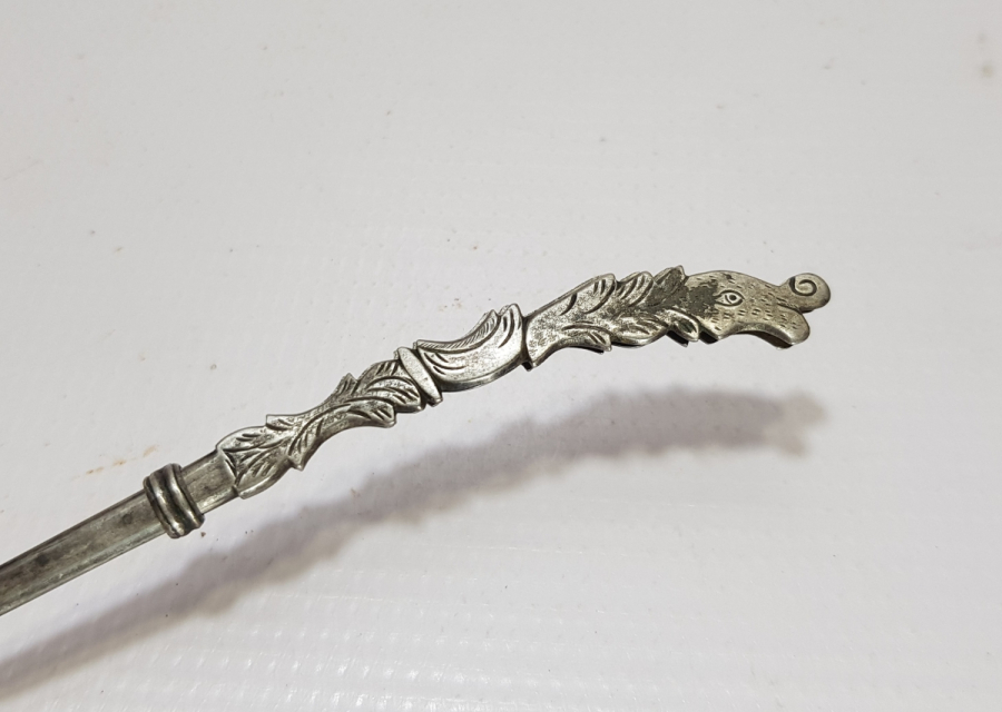 OSMANLI DÖNEMİ ÇOK NADİR TEKKE İŞİ GÜMÜŞ NARGİLE KÖZ MAŞASI