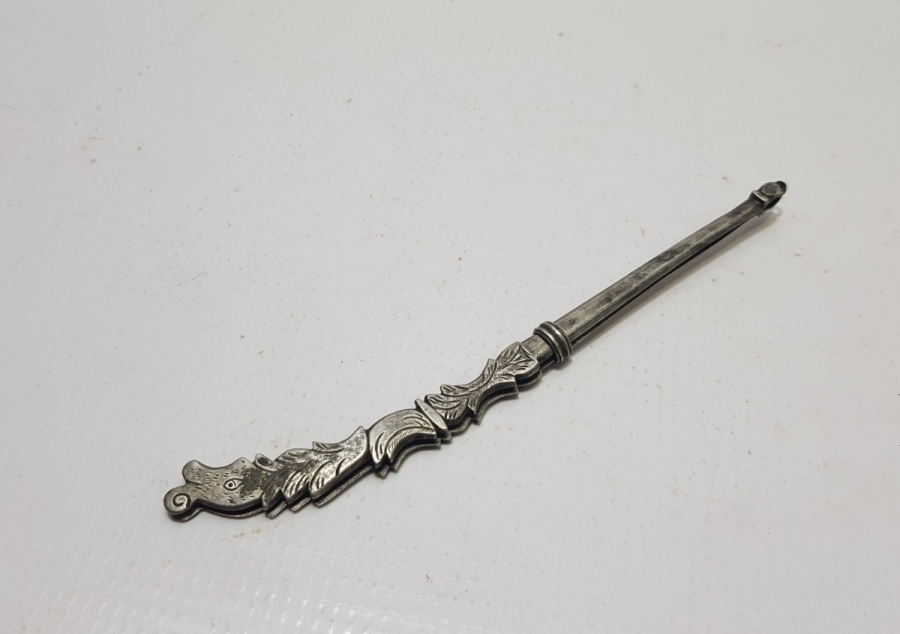 OSMANLI DÖNEMİ ÇOK NADİR TEKKE İŞİ GÜMÜŞ NARGİLE KÖZ MAŞASI