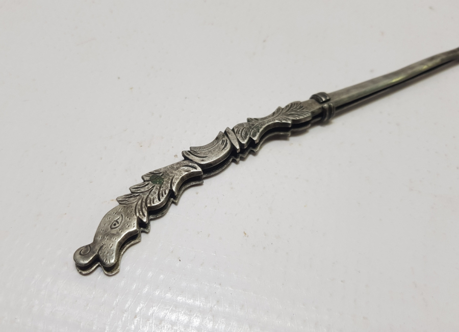 OSMANLI DÖNEMİ ÇOK NADİR TEKKE İŞİ GÜMÜŞ NARGİLE KÖZ MAŞASI