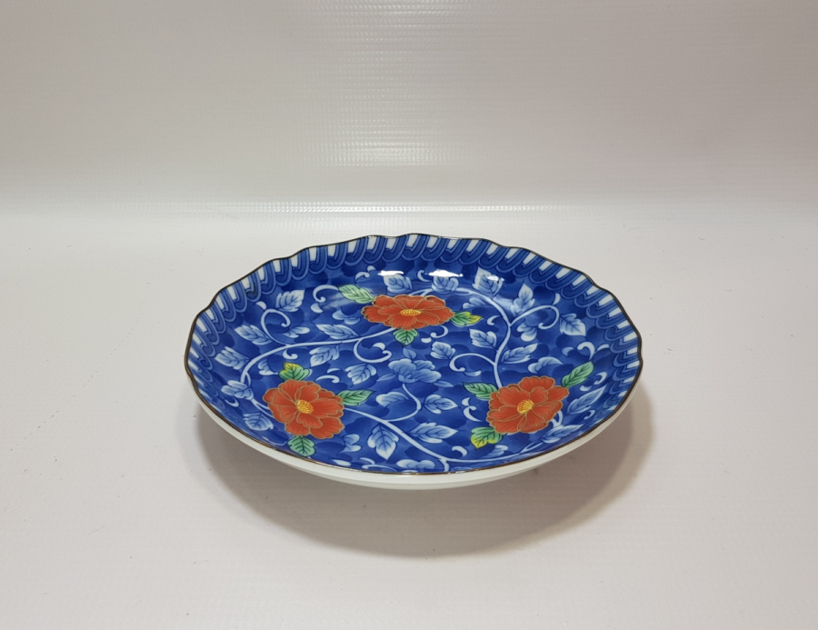 EL BOYAMA ANTİKA PORSELEN TABAK