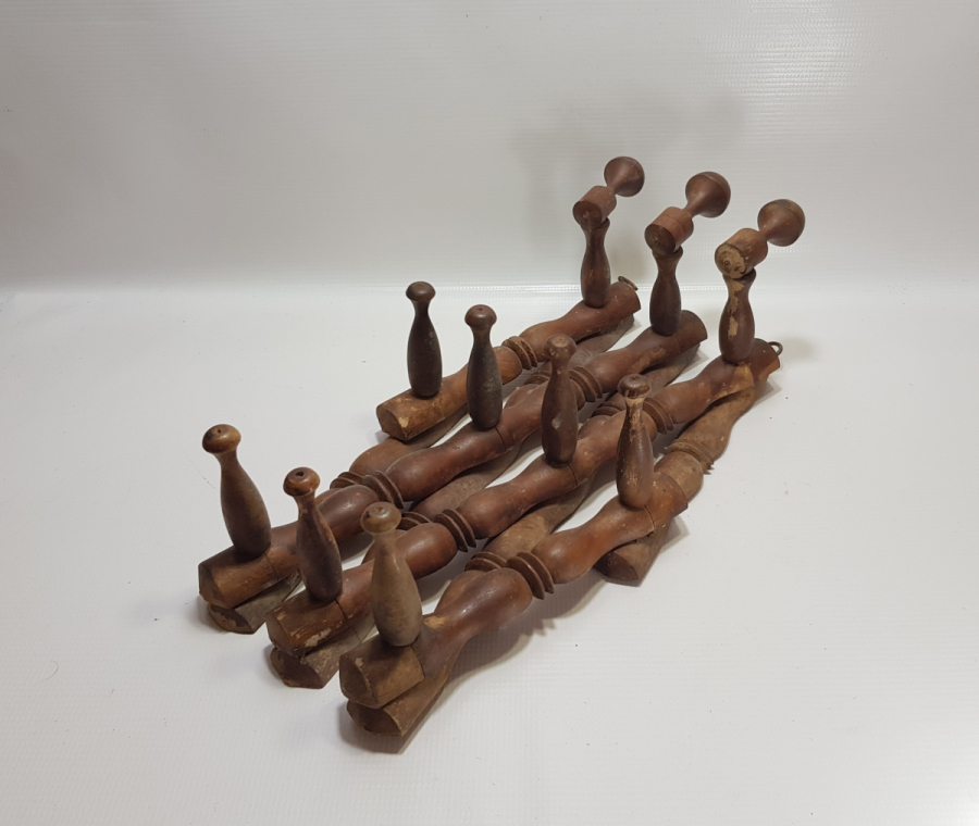 OSMANLI DÖNEMİ AHŞAP AKORDİYON ASKILIK