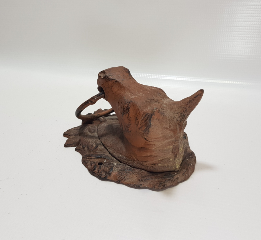 OSMANLI DÖNEMİ AT BAŞI FORMUNDA YAPILMIŞ ÇOK NADİR KAPI TOKMAĞI