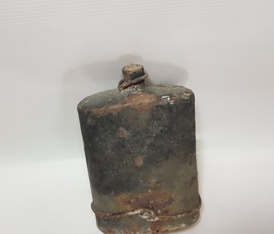 1. DÜNYA SAVAŞI DÖNEMİ FRANSIZ EMAYE ASKER MATARASI